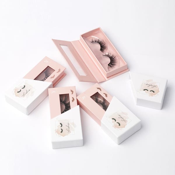 Eyelashes packaging box discount