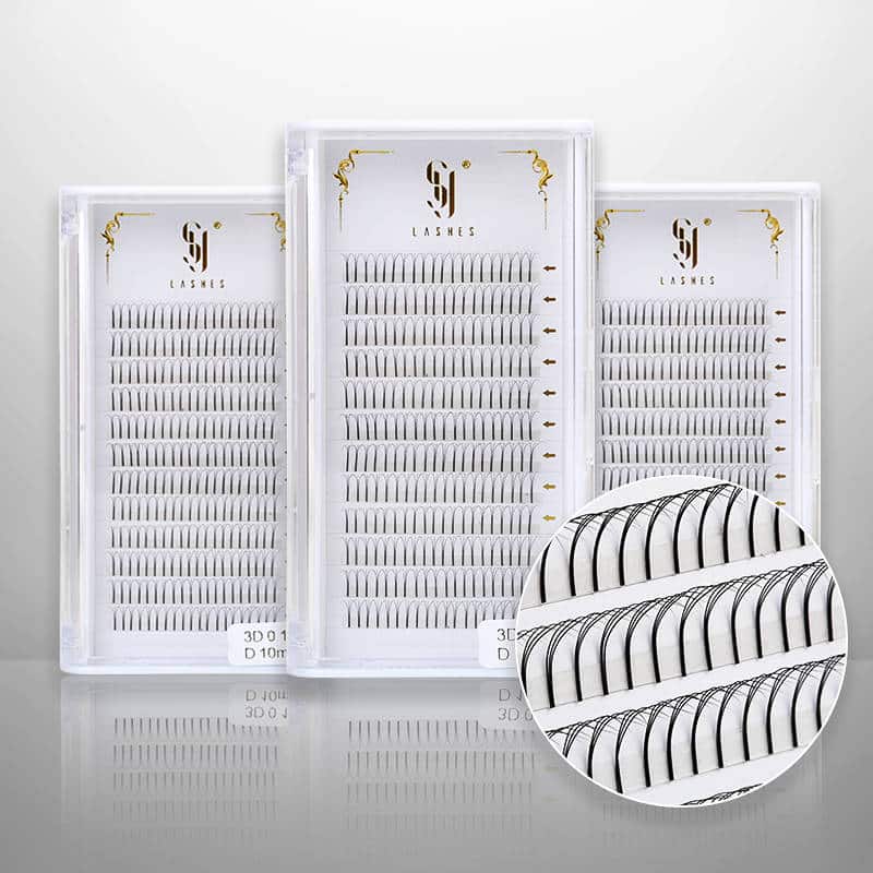 Eyelash extension supplies wholesale 3D-0.1-D-10MM