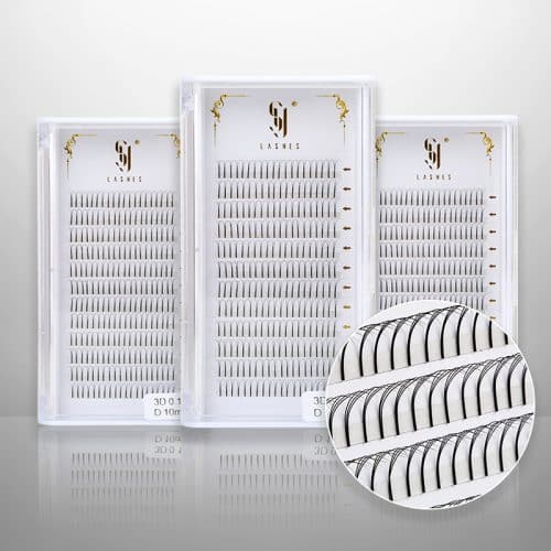 Eyelash extension supplies wholesale 3D-0.1-D-10MM