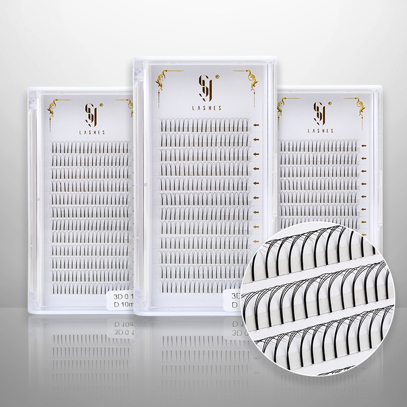 Eyelash extension supplies wholesale 3D-0.1-D-10MM