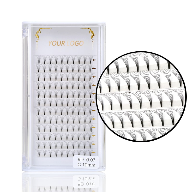 Eyelash extension vendors 8D-0.07-C-10MM