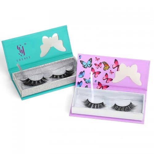 COSTOM BUTTERFLY LASH PACKAGING BOX