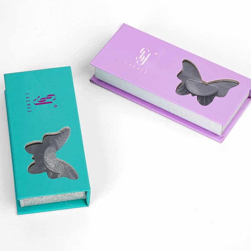 COSTOM BUTTERFLY LASH PACKAGING BOX