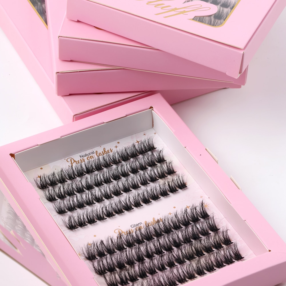 NO-GLUE Press On Lashes Kit